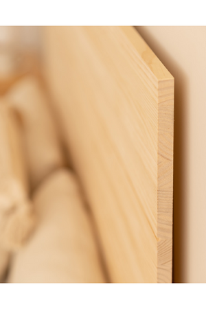 Stripped Wood Headboard | Decowood Radiata | Oroa.com