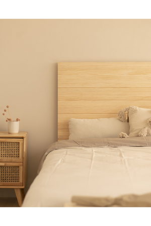 Stripped Wood Headboard | Decowood Radiata | Oroa.com
