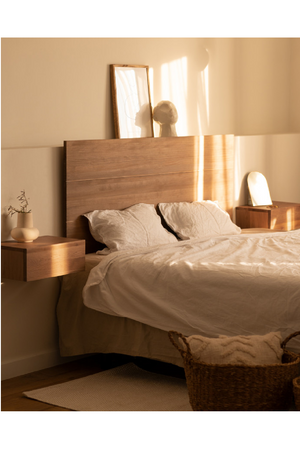 Stripped Wood Headboard | Decowood Radiata | Oroa.com