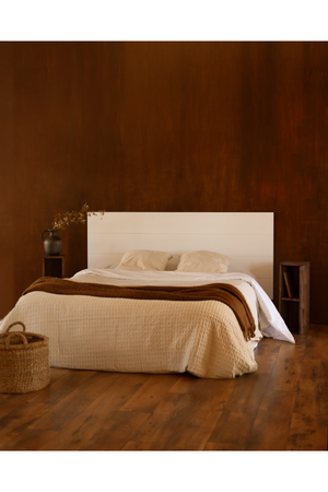 Grooved Wooden Headboard | Decowood Bosco | Oroa.com