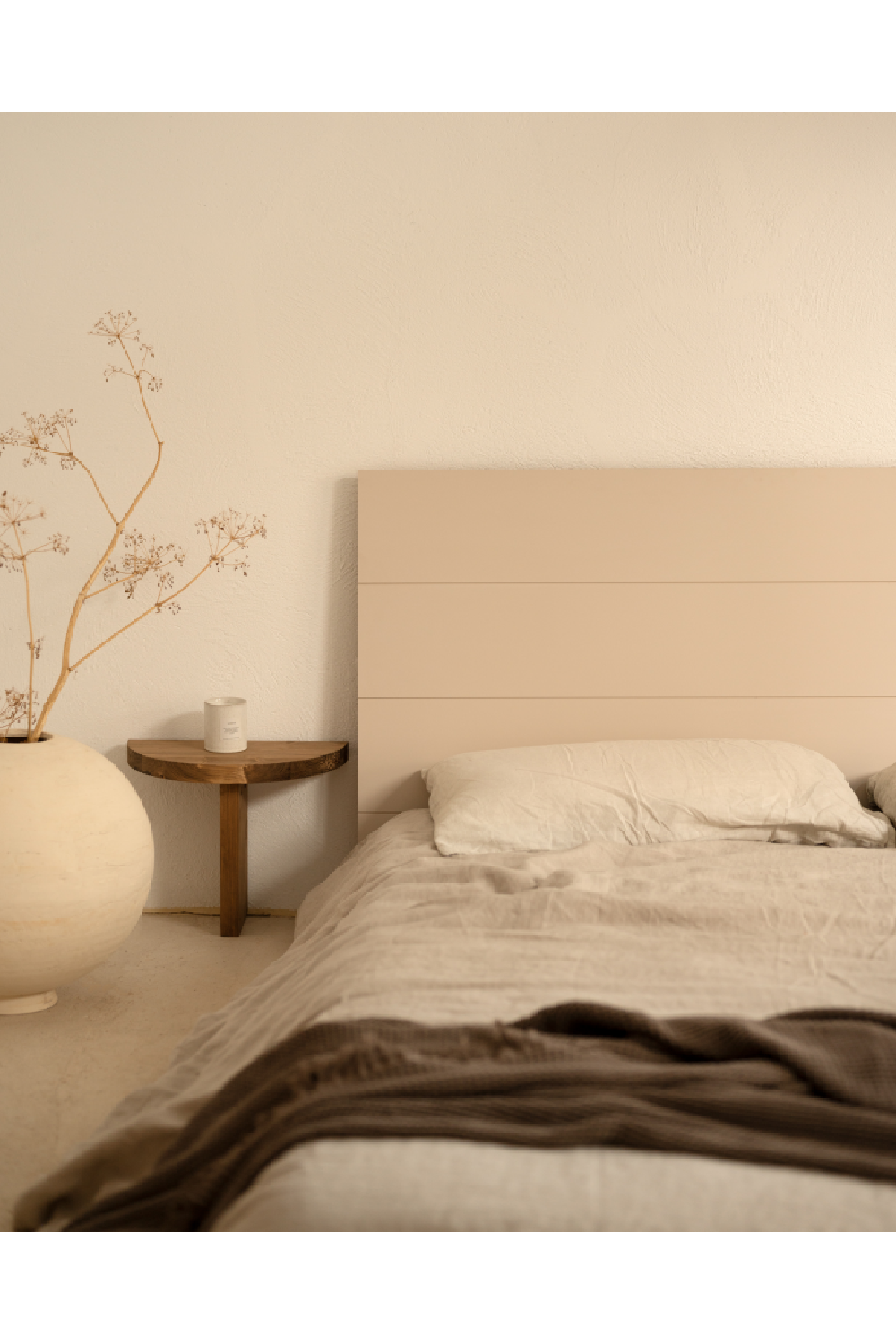 Grooved Wooden Headboard | Decowood Bosco | Oroa.com