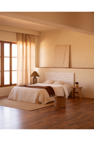 Horizontal Slatted Headboard | Decowood Cairo | Oroa.com