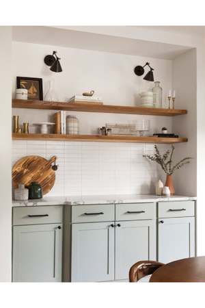 Solid Wood Floating Shelf | Decowood Melva | Oroa.com