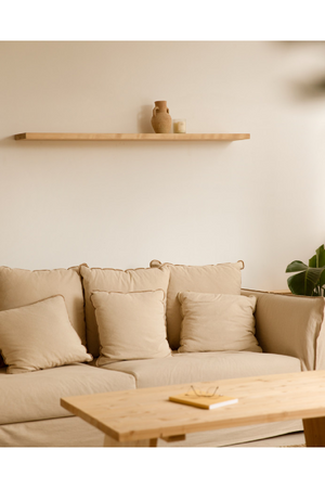 Solid Wood Floating Shelf | Decowood Melva | Oroa.com