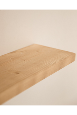 Solid Wood Floating Shelf | Decowood Melva | Oroa.com