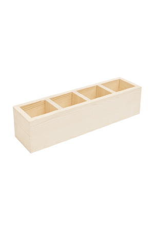 Solid Wood 4-Slot Organizer | Decowood Tena | Oroa.com