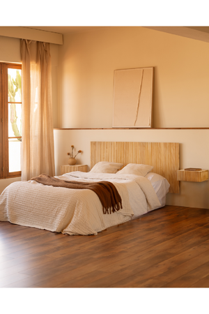 Fluted Wood Headboard | Decowood Bali | Oroa.com