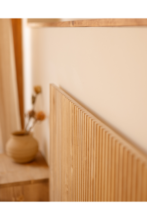 Fluted Wood Headboard | Decowood Bali | Oroa.com