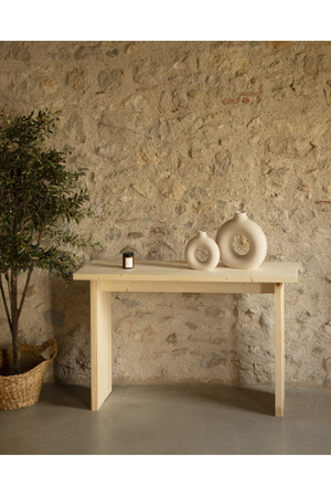 Fluted Legs Console Table | Decowood Bali | Oroa.com