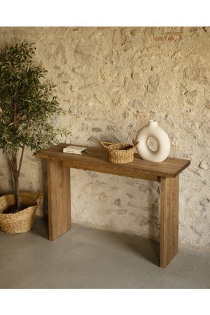 Fluted Legs Console Table | Decowood Bali | Oroa.com