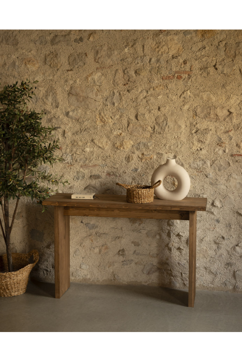 Fluted Legs Console Table | Decowood Bali | Oroa.com