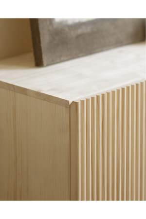Fluted Wood Sideboard | Decowood Bali | Oroa.com
