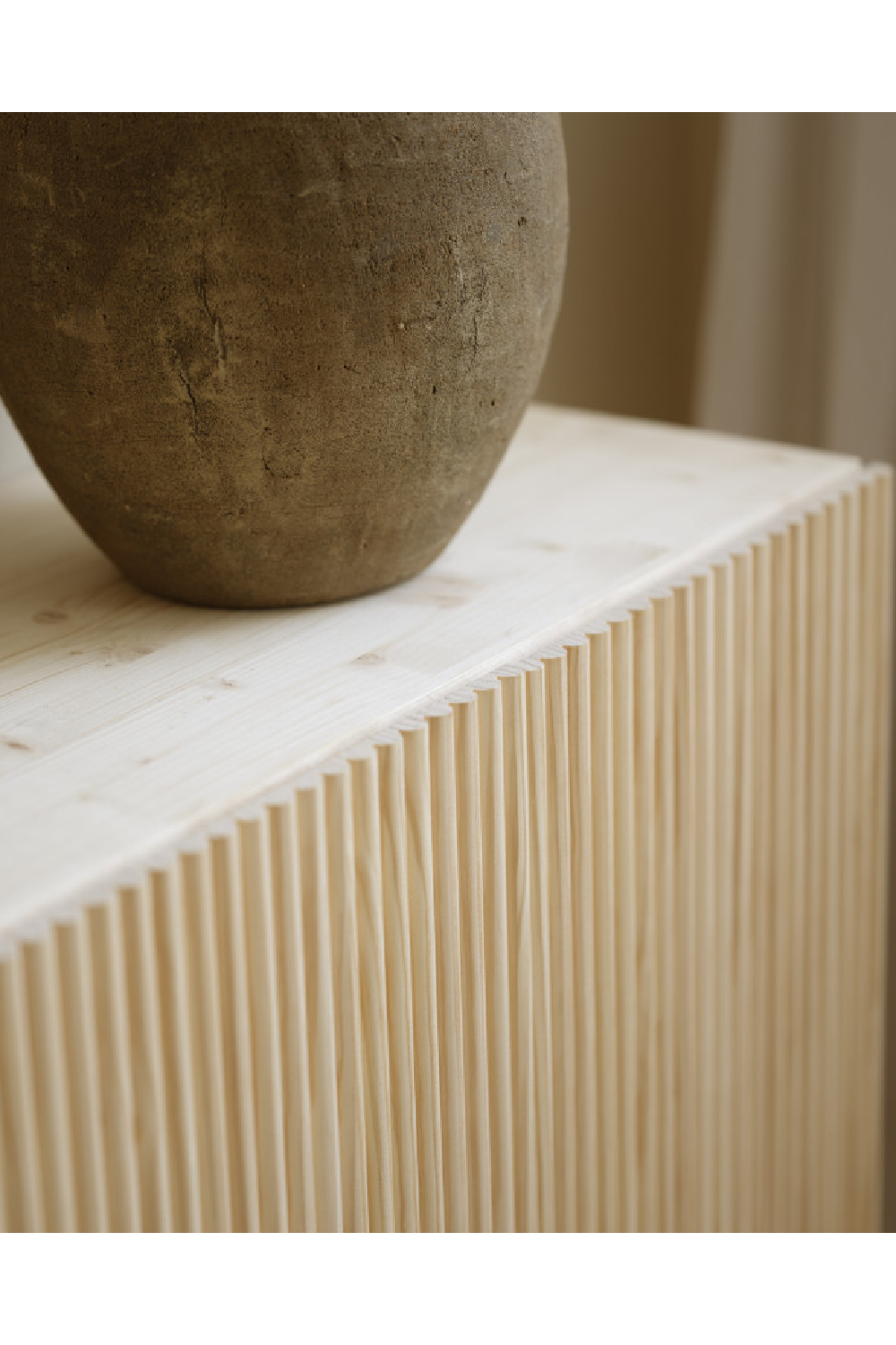 Fluted Wood Sideboard | Decowood Bali | Oroa.com