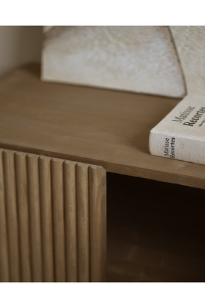 Fluted Wood Sideboard | Decowood Bali | Oroa.com