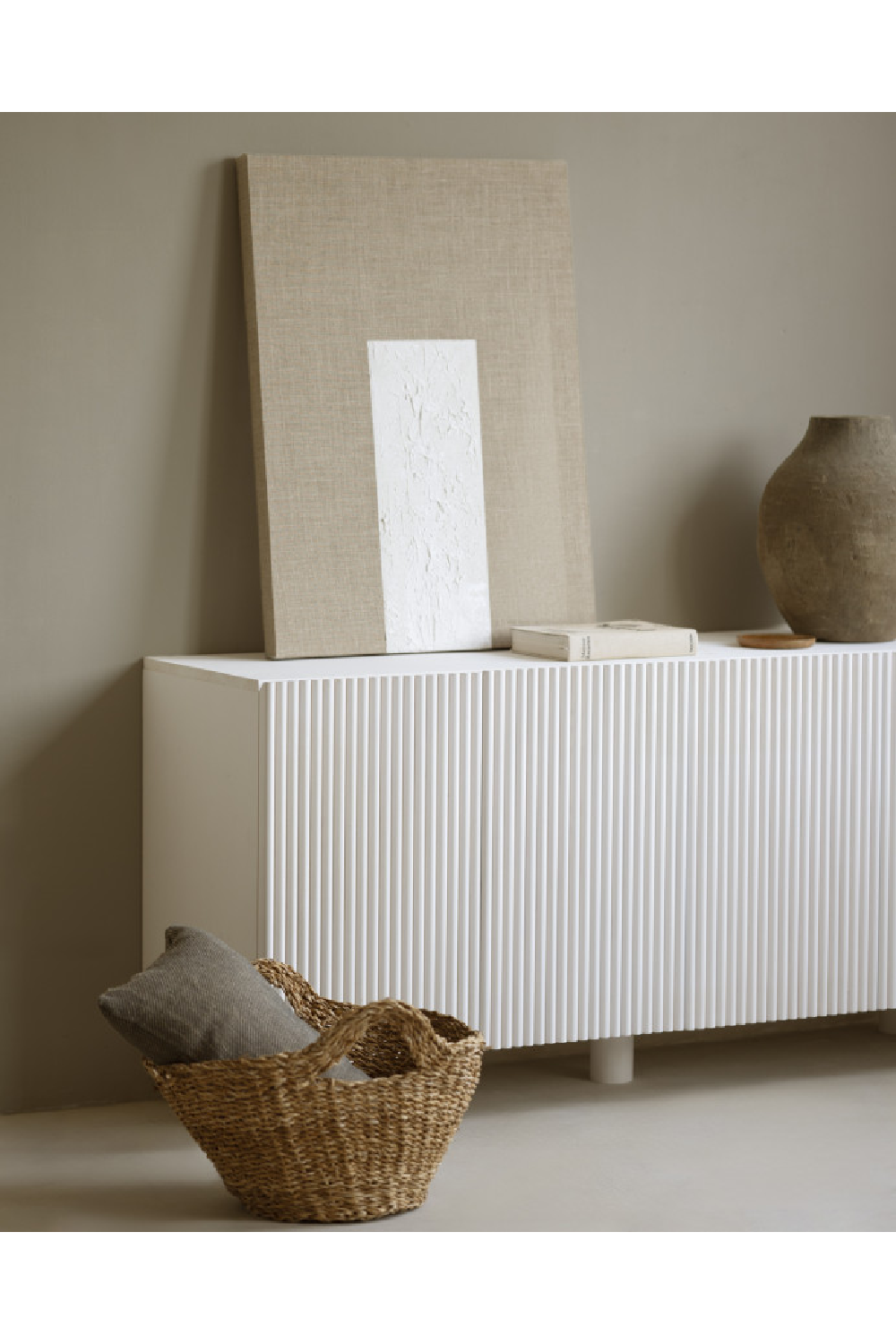 Fluted Wood Sideboard | Decowood Bali | Oroa.com