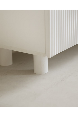 Fluted Wood TV Stand | Decowood Bali | Oroa.com