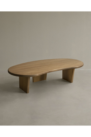 Pebble-Shaped Poplar Coffee Table | Decowood Bimba | Oroa.com