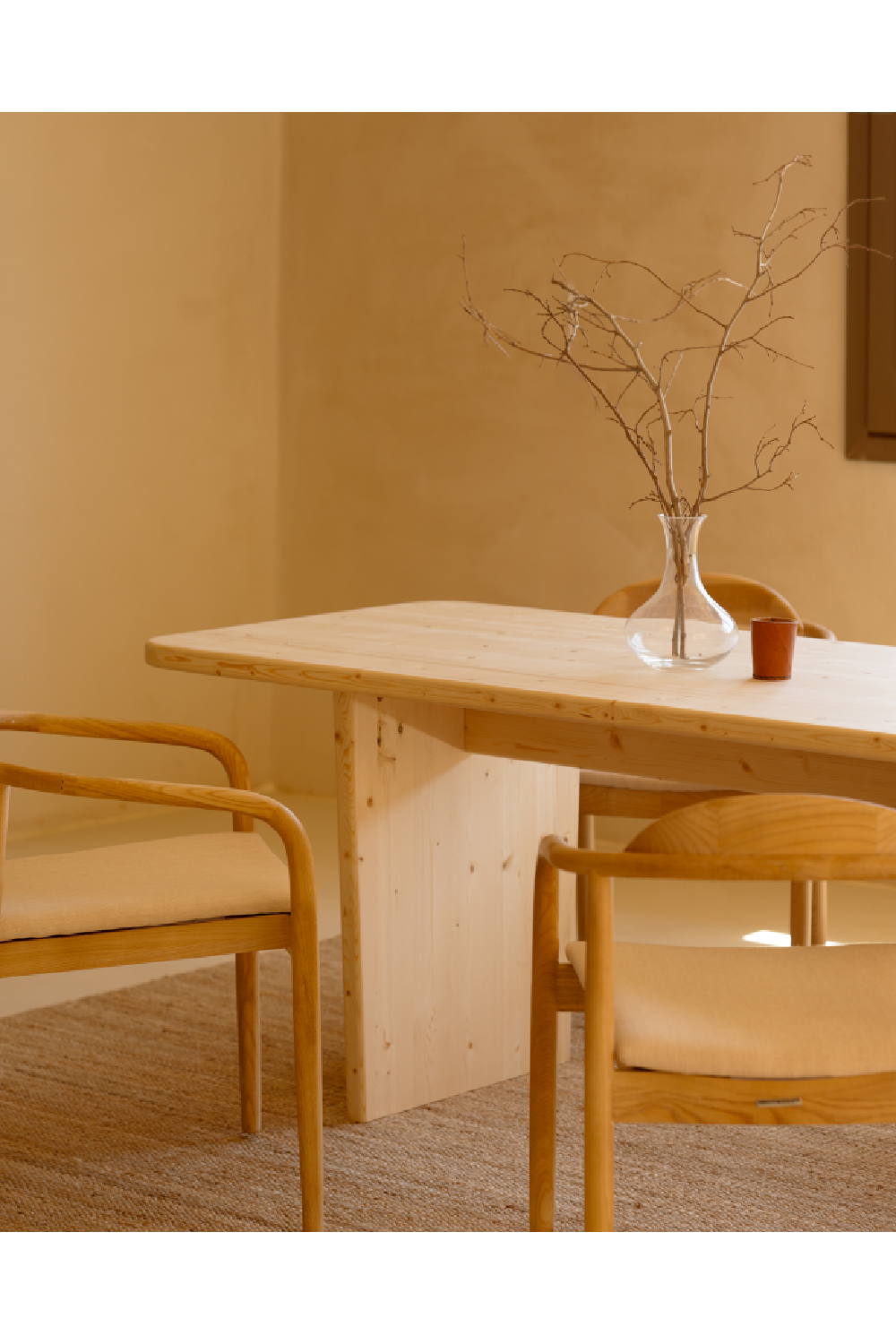 Scandinavian Style Dining Table | Decowood Bimba | Oroa.com