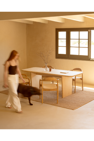 Scandinavian Style Dining Table | Decowood Bimba | Oroa.com