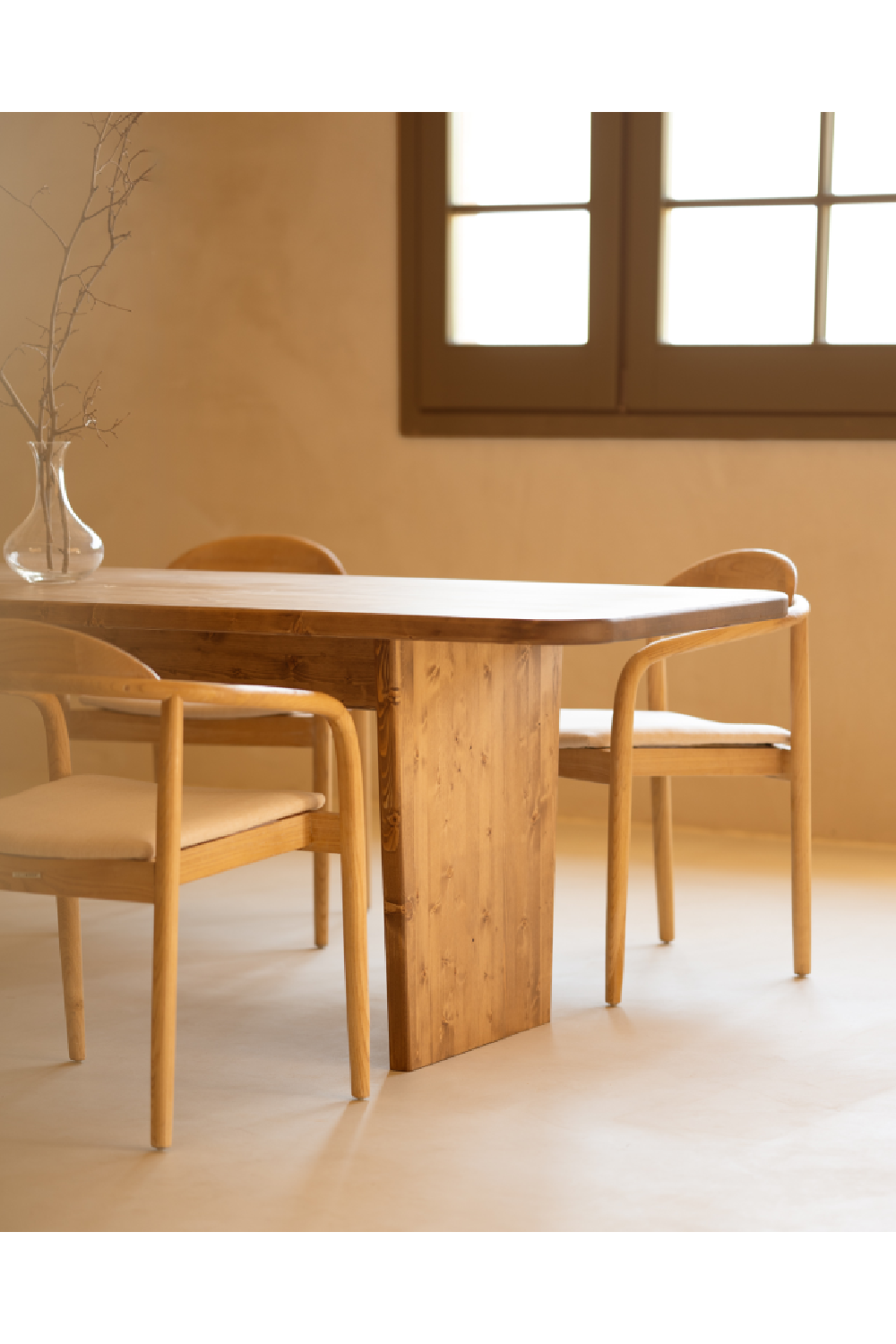 Scandinavian Style Dining Table | Decowood Bimba | Oroa.com