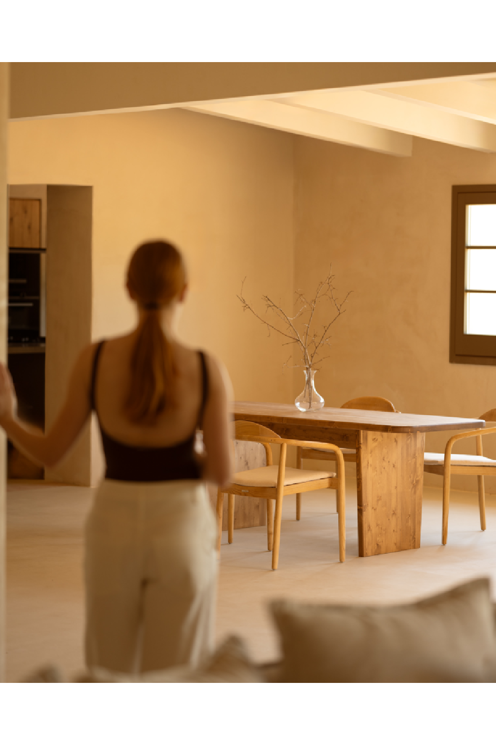 Scandinavian Style Dining Table | Decowood Bimba | Oroa.com