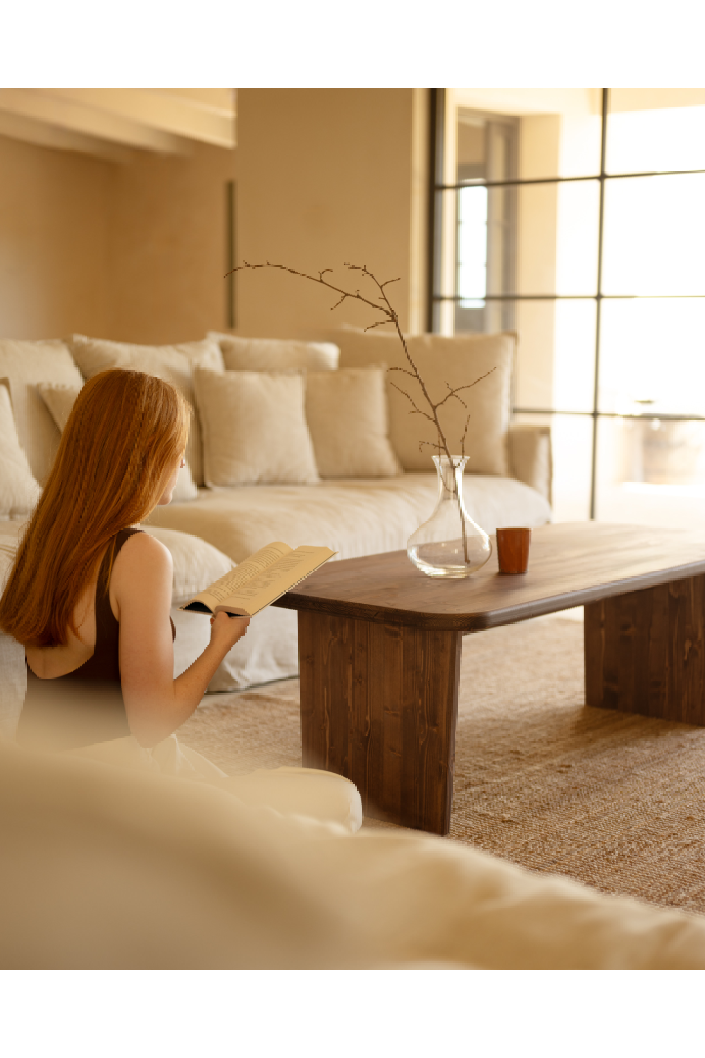 Scandinavian Style Coffee Table | Decowood Bimba | Oroa.com