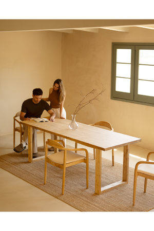 Scandinavian Style Dining Table | Decowood Cairo | Oroa.com