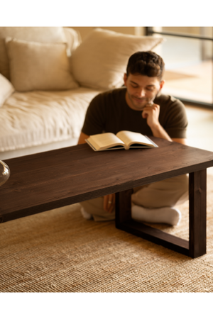 Minimalist Rectangular Coffee Table | Decowood Cairo | Oroa.com