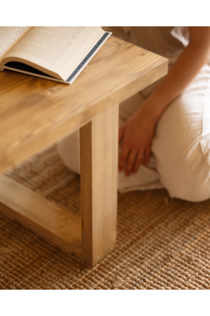 Minimalist Rectangular Coffee Table | Decowood Cairo | Oroa.com