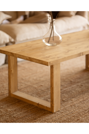 Minimalist Rectangular Coffee Table | Decowood Cairo | Oroa.com