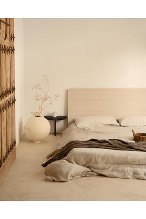 Black Wooden Floating Bedside Table | Decowood Tokyo | Oroa.com