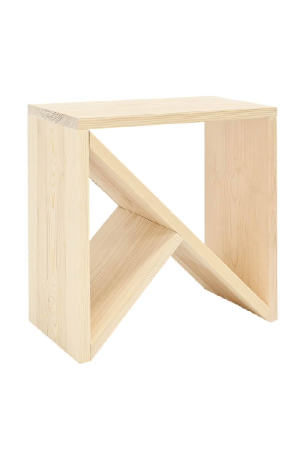 Solid Pine Side Table | Decowood Stoke | OROA.com