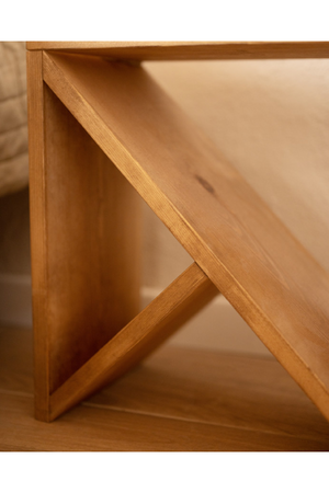 Solid Pine Side Table | Decowood Stoke | OROA.com