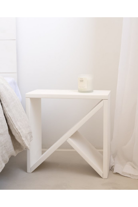 Solid Pine Side Table | Decowood Stoke | OROA.com