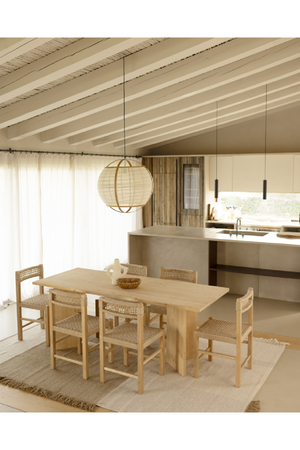 Japandi Style Dining Table | Decowood Kyoto | Oroa.com