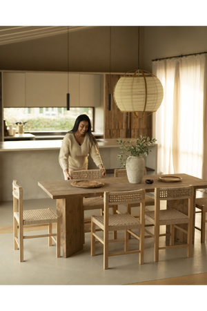 Japandi Style Dining Table | Decowood Kyoto | Oroa.com