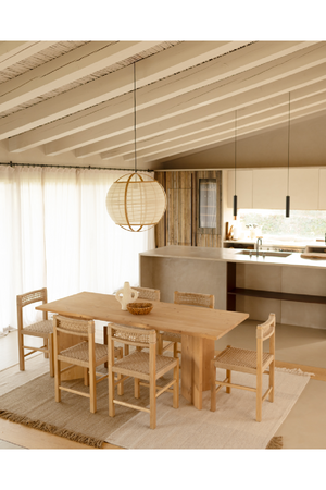 Japandi Style Dining Table | Decowood Kyoto | Oroa.com