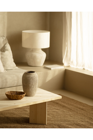 Rectangular Fir Wood Coffee Table | Decowood Kyoto | Oroa.com