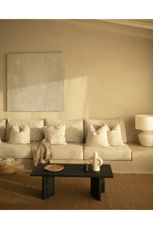 Rectangular Fir Wood Coffee Table | Decowood Kyoto | Oroa.com