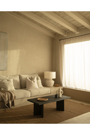 Rectangular Fir Wood Coffee Table | Decowood Kyoto | Oroa.com