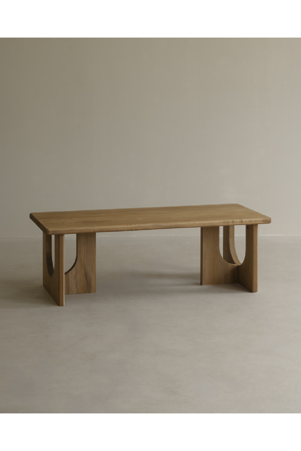 Varnished Poplar Wood Coffee Table | Decowood Lua | Oroa.com