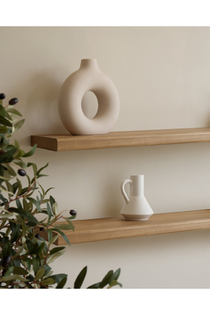 Solid Poplar Wood Wall Shelf | Decowood Lua | Oroa.com