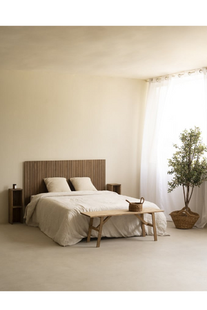Pine Wood Grooved Headboard | Decowood Marta | Oroa.com