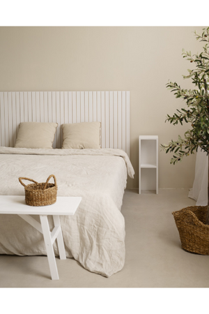 Pine Wood Grooved Headboard | Decowood Marta | Oroa.com