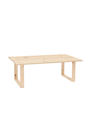 Solid Pine Coffee Table | Decowood Bielsa | Oroa.com