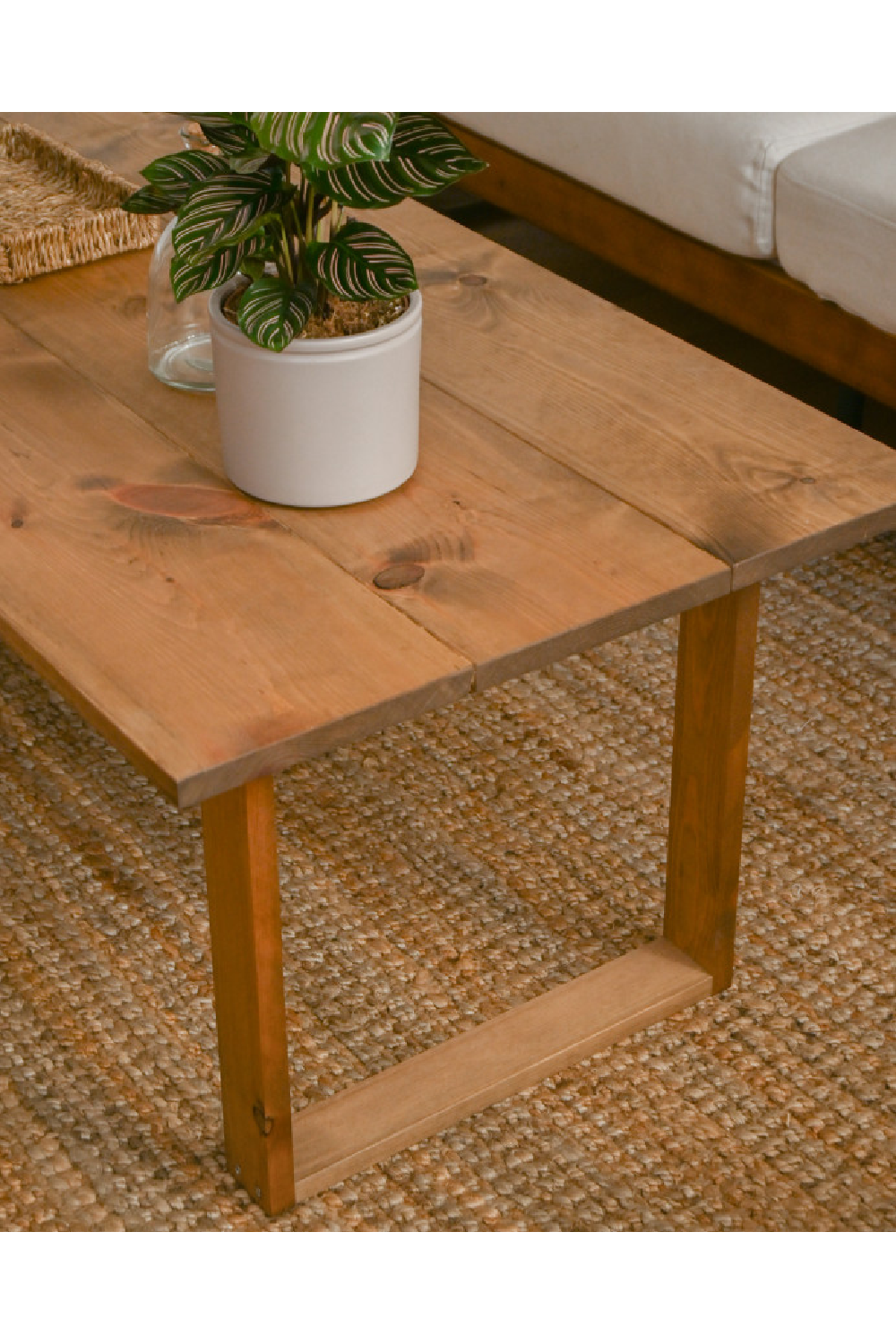 Solid Pine Coffee Table | Decowood Bielsa | Oroa.com