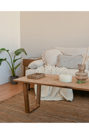 Slatted Pine Coffee Table | Decowood Oyane | Oroa.com