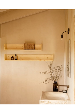 Solid Wood Wall Shelf | Decowood Ona | Oroa.com
