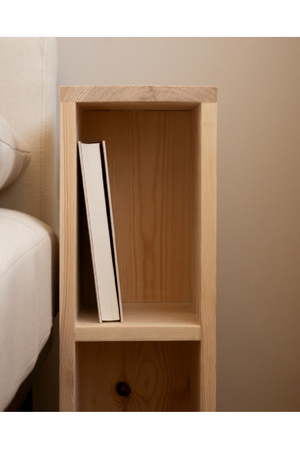 Fir Wood Bedside Table | Decowood Lina | Oroa.com