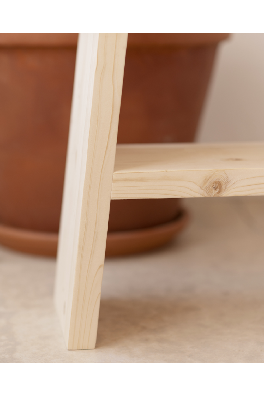 A-Shaped Wooden Side Tables (2) | Decowood Frida | Oroa.com